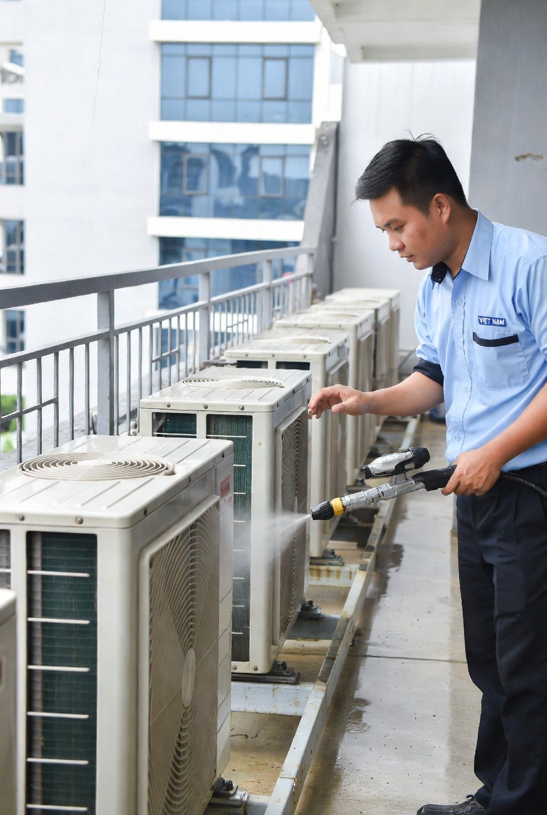 bảo dưỡng điều hòa tại Long Biên