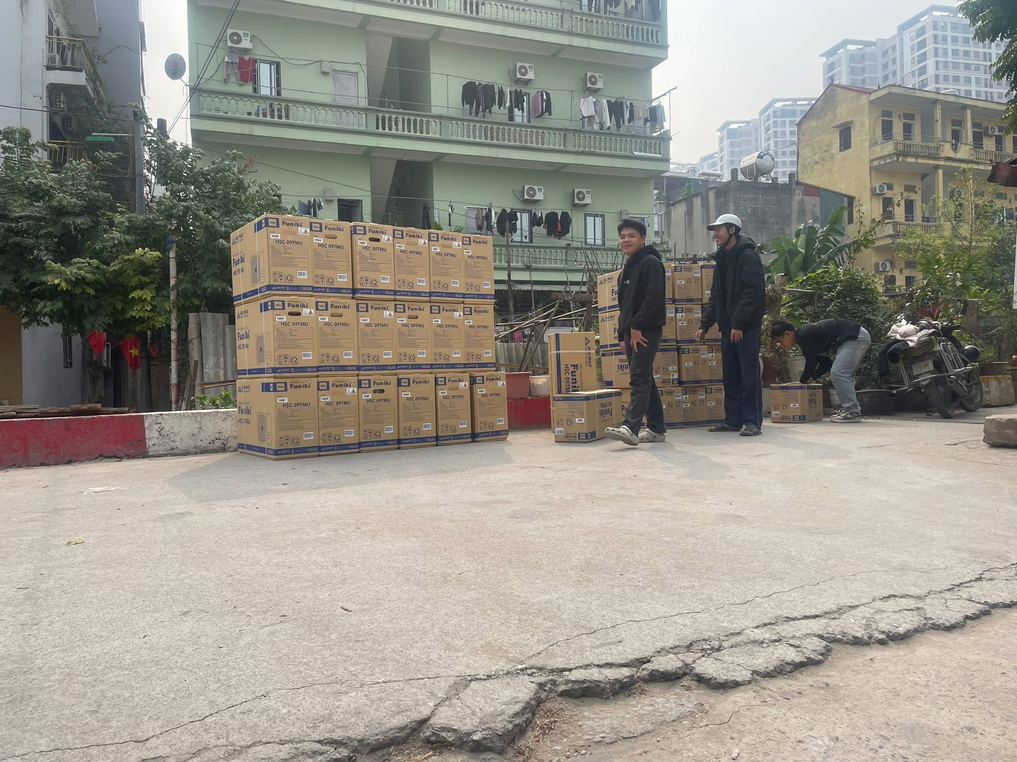 dịch vụ lắp đặt điều hòa quận Long Biên