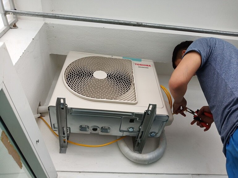 những lưu ý khi khóa ga điều hòa