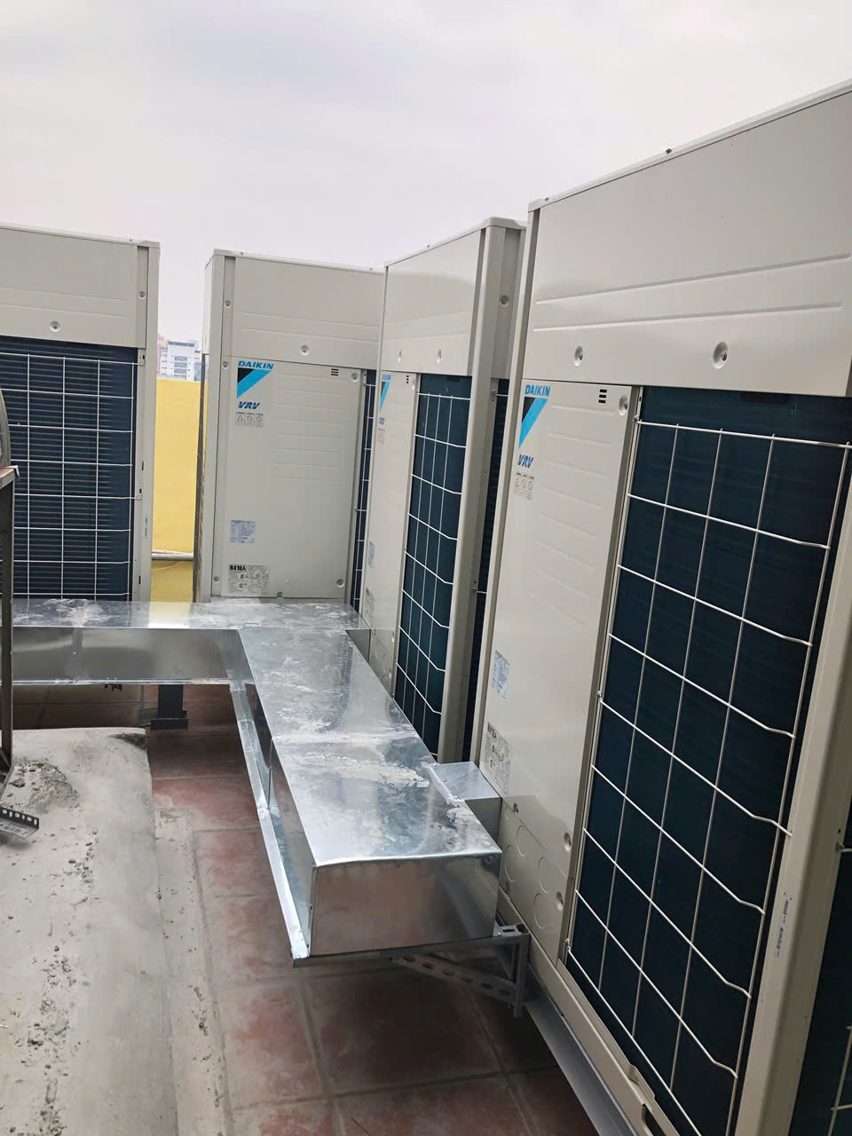 thi công điều hòa trung tâm