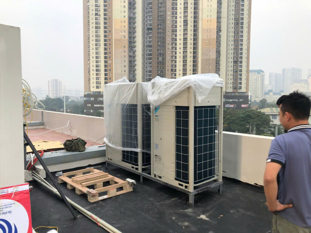 thi công hệ thống điều hòa trung tâm