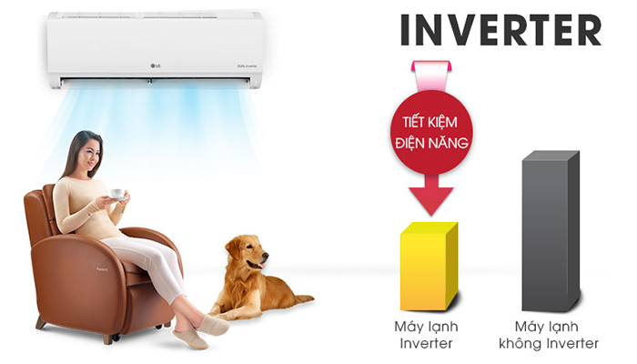 Điều hòa inverter chạy có tự ngắt không hay chạy liên tục ?
