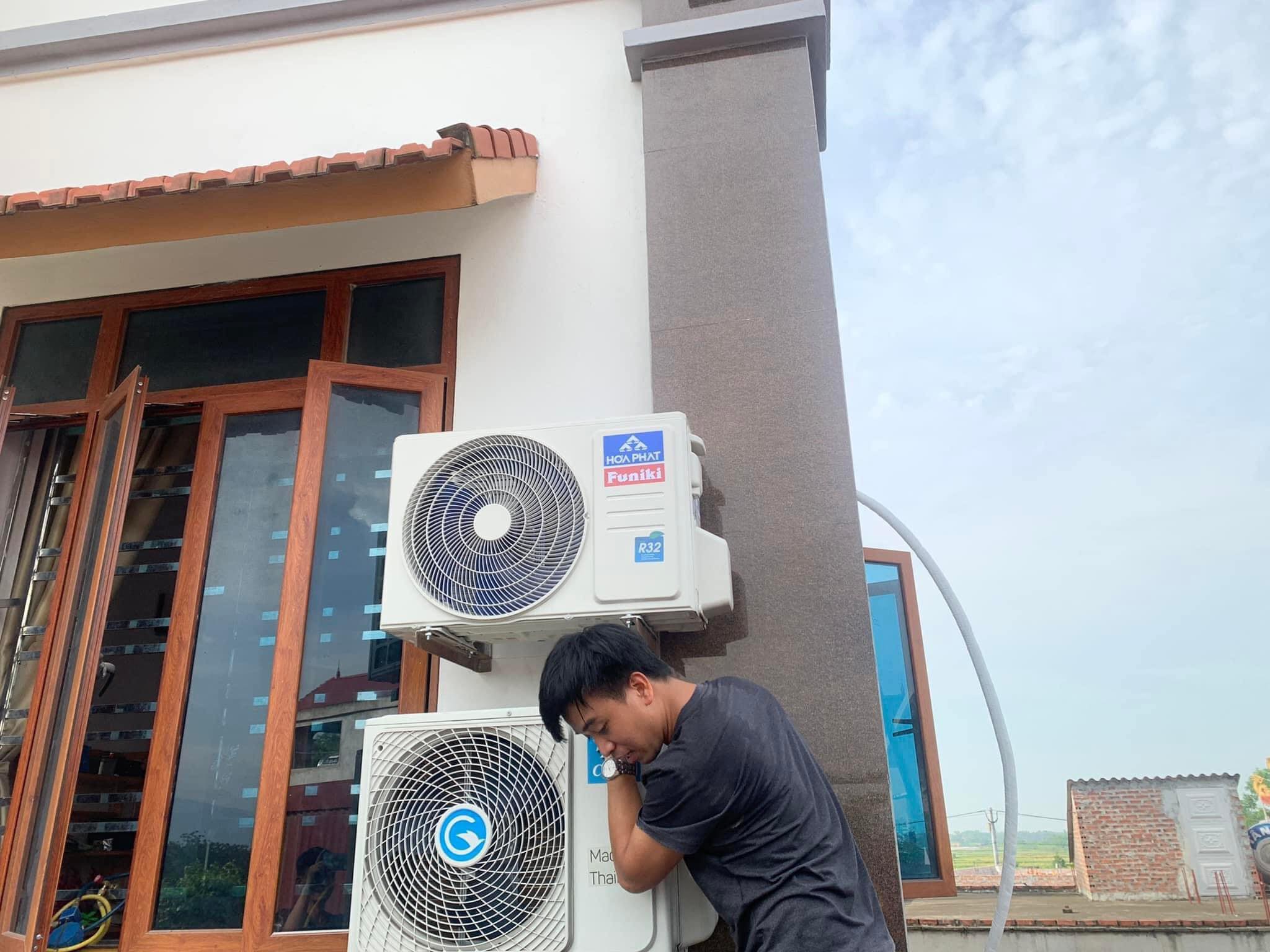 vệ sinh điều hòa khu vực đống đa